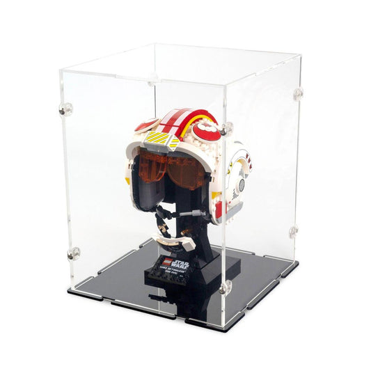 iDisplayit Acrylic Display Case For LEGO Star Wars Helmets 18x18x24cm