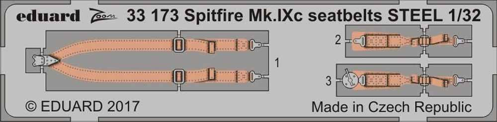 Eduard 33173 Etched Aircraft Detailling Set 1:32 Supermarine Spitfire Mk.IXc sea