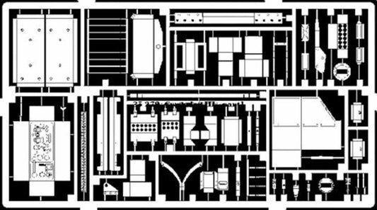 Eduard 35279 1:35 Etched Detailing Set for Italeri Kits Crusader Mk.III