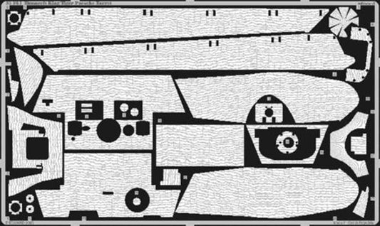 Eduard 35564 1:35 Etched Detailing Set for Tamiya Kits Zimmerit Pz.Kpfw.VI King