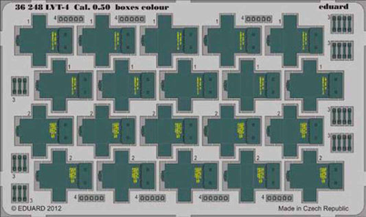 Eduard 36248 1:35 Etched Detailing Set for AFV Club Kits LVT-4 Water Buffalo Cal