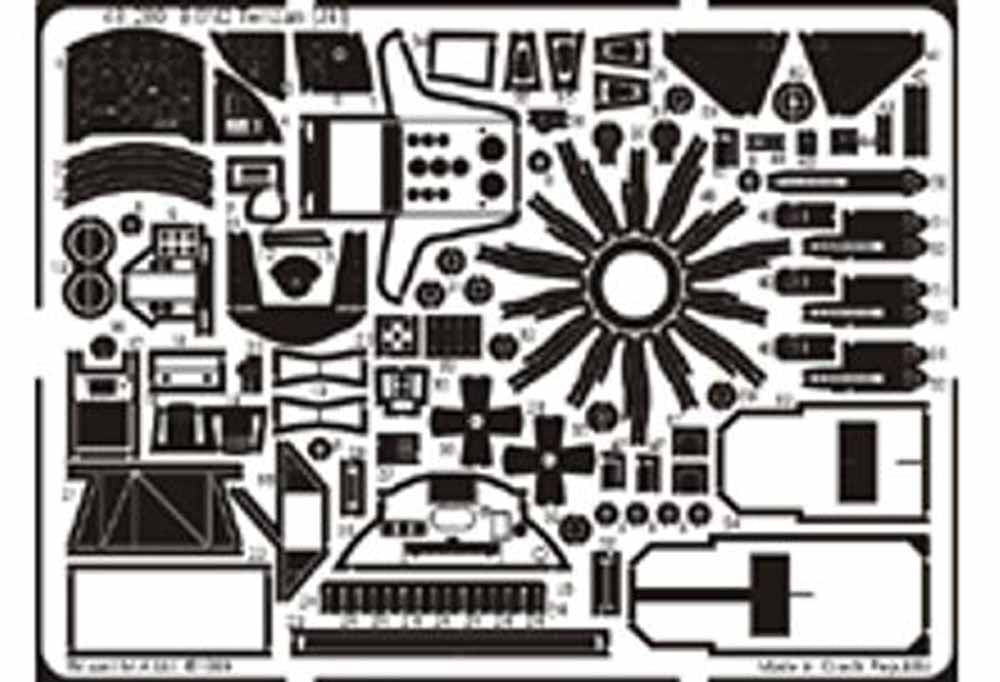 Eduard 48280 Etched Aircraft Detailling Set 1:48 Nakajima B6N2 Tenzan 'Jill'