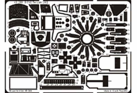 Eduard 48280 Etched Aircraft Detailling Set 1:48 Nakajima B6N2 Tenzan 'Jill'