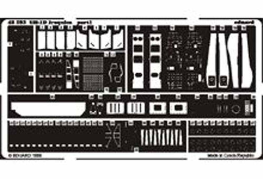 Eduard 48292 Etched Aircraft Detailling Set 1:48 Bell UH-1D Iroquois