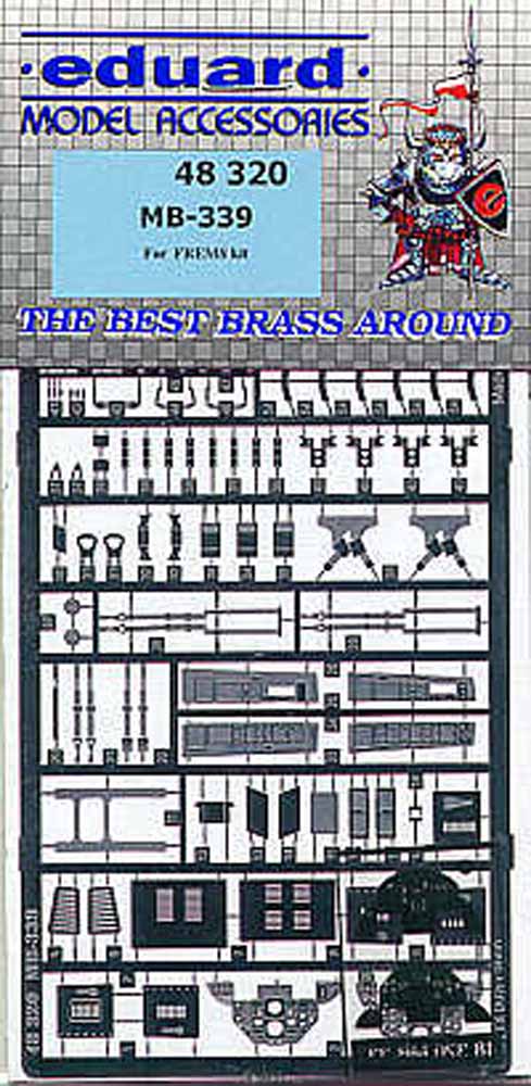 Eduard 48320 Etched Aircraft Detailling Set 1:48 Macchi MB.339