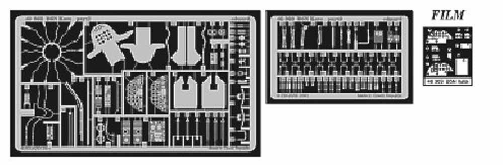 Eduard 48363 Etched Aircraft Detailling Set 1:48 Nakajima B5N1/B5N2 'Kate'