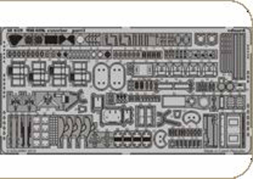 Eduard 48659 Etched Aircraft Detailling Set 1:48 Sikorsky MH-60K Black Hawk exte