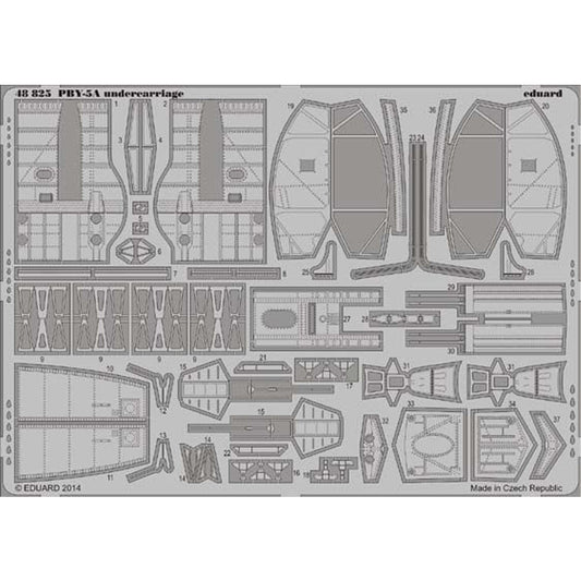 Eduard 48825 Consolidated PBY-5A Catalina Undercarriage 1:48 Etch Set