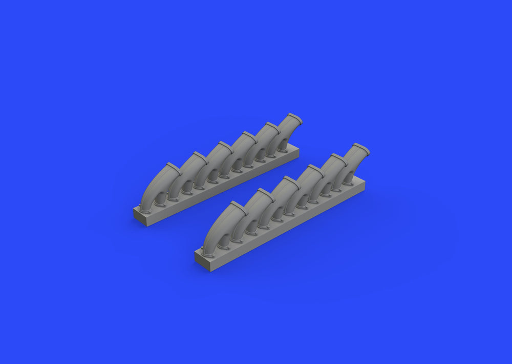 Eduard Brassin ED648418 1:48 Hawker Tempest Mk.V exhaust stacks
