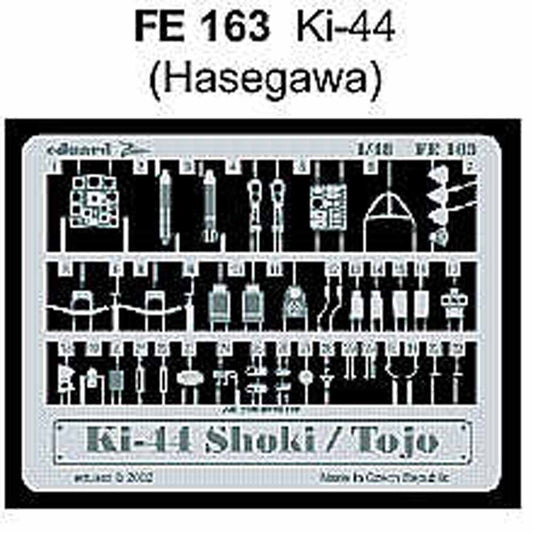 Eduard FE163 Etched Aircraft Detailling Set 1:48 Nakajima Ki-44