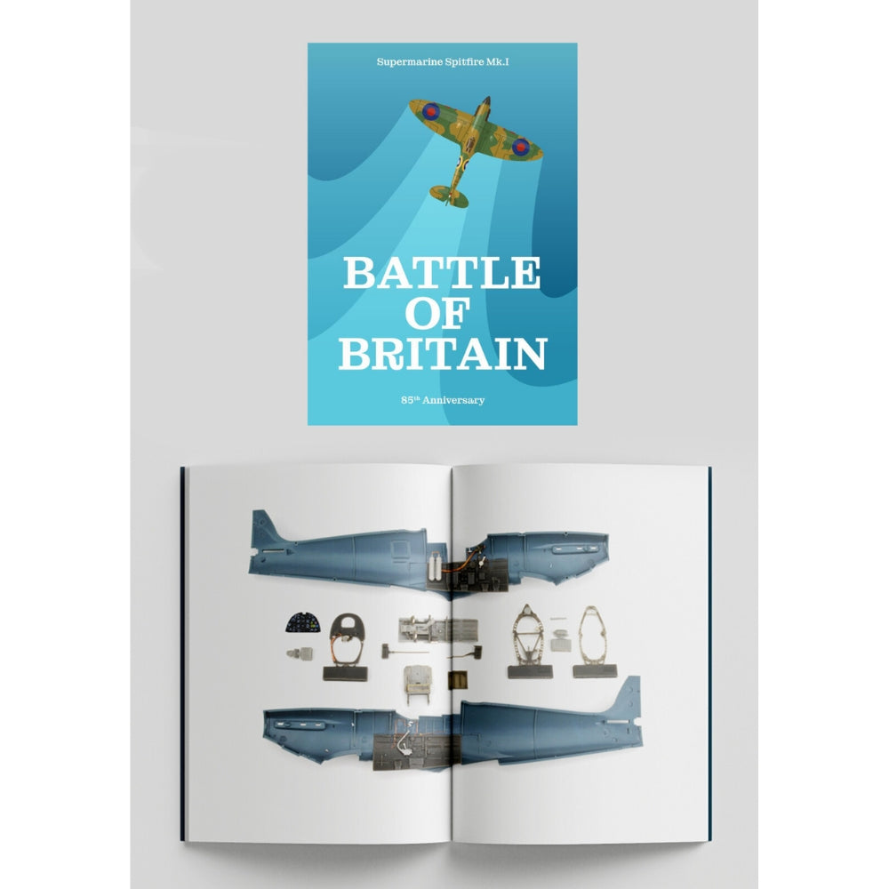 Eduard 11197 Battle of Britain Spitfire Mk.I 1:48 Model Kit + 152 Page Book