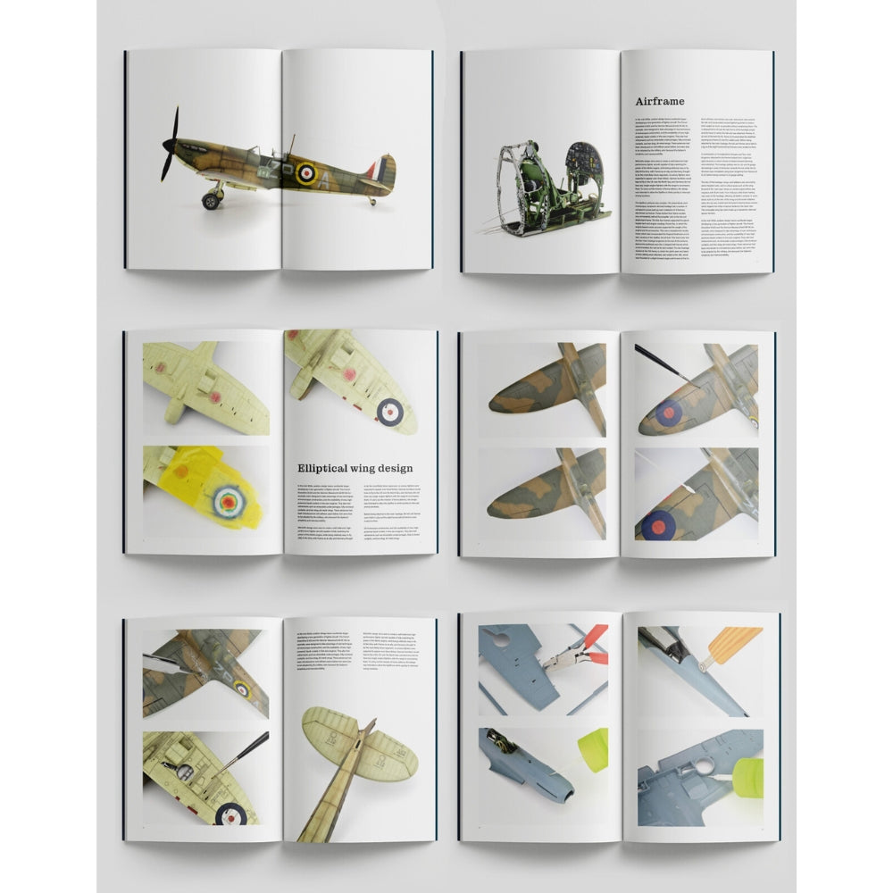 Eduard 11197 Battle of Britain Spitfire Mk.I 1:48 Model Kit + 152 Page Book