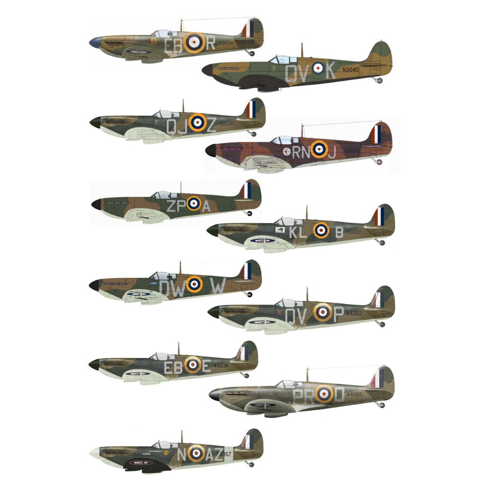 Eduard 11197 Battle of Britain Spitfire Mk.I 1:48 Model Kit + 152 Page Book