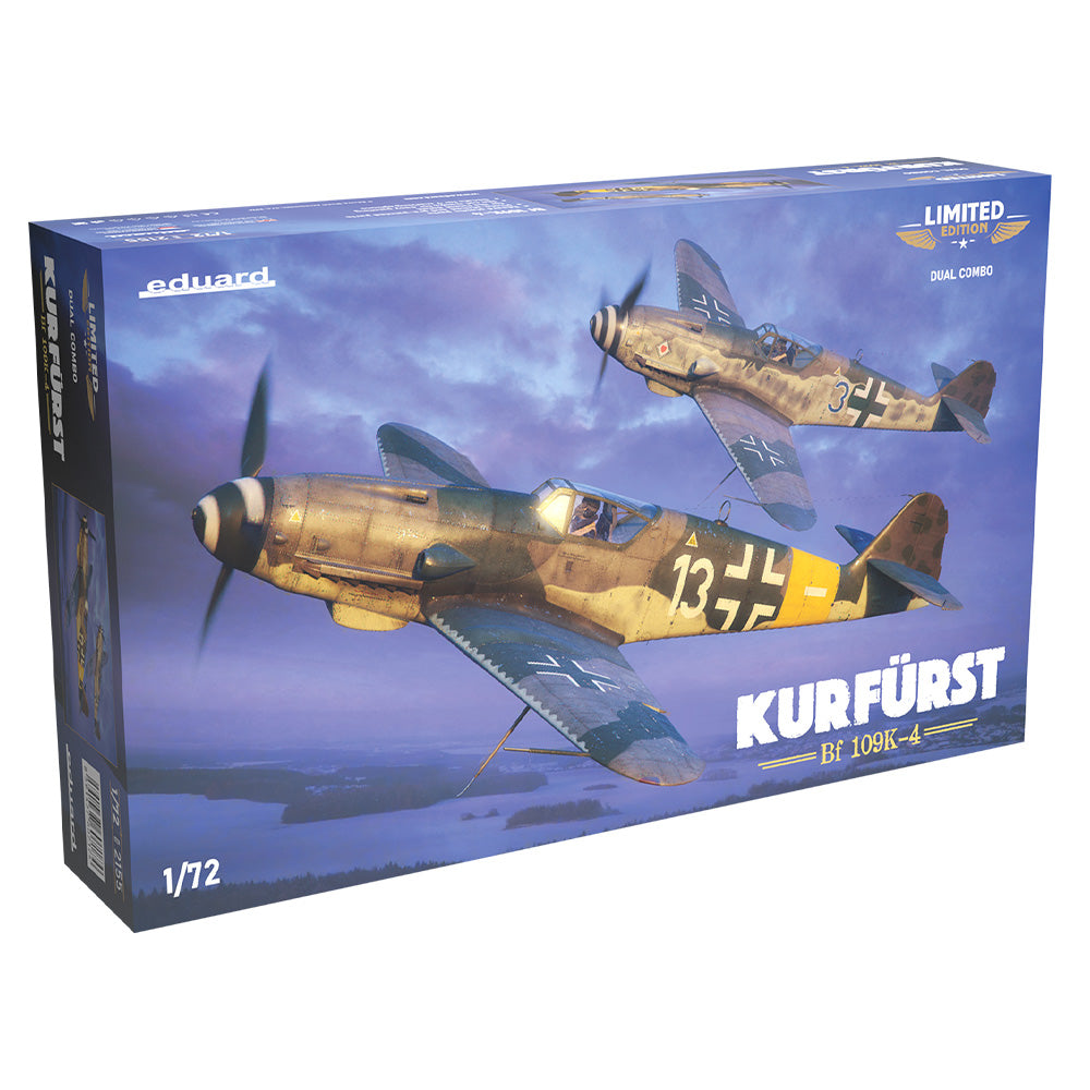 Eduard 2155 Messerschmitt Bf-109K-4 Kurfurst Dual Combo 1:72 Model Kit