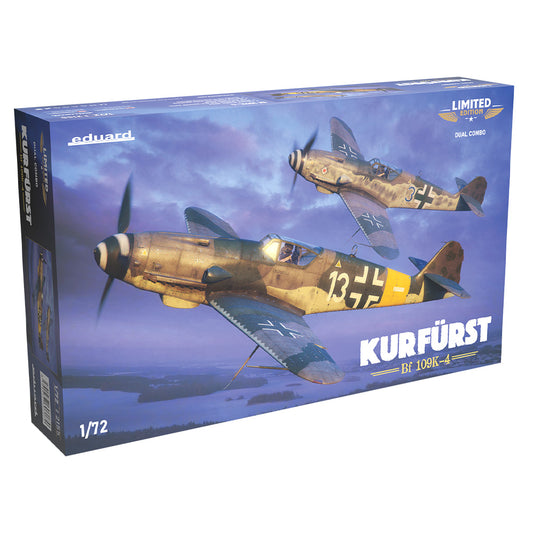 Eduard 2155 Messerschmitt Bf-109K-4 Kurfurst Dual Combo 1:72 Model Kit
