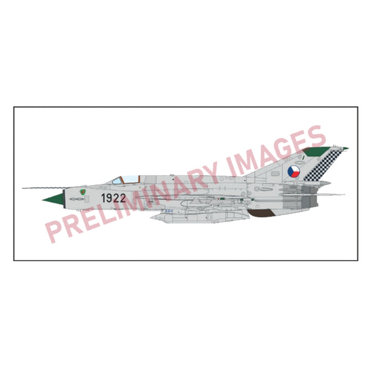 Eduard 2156 Erka/MiG-21R v _eskoslovensku Limited Edition 1:72 Model Kit