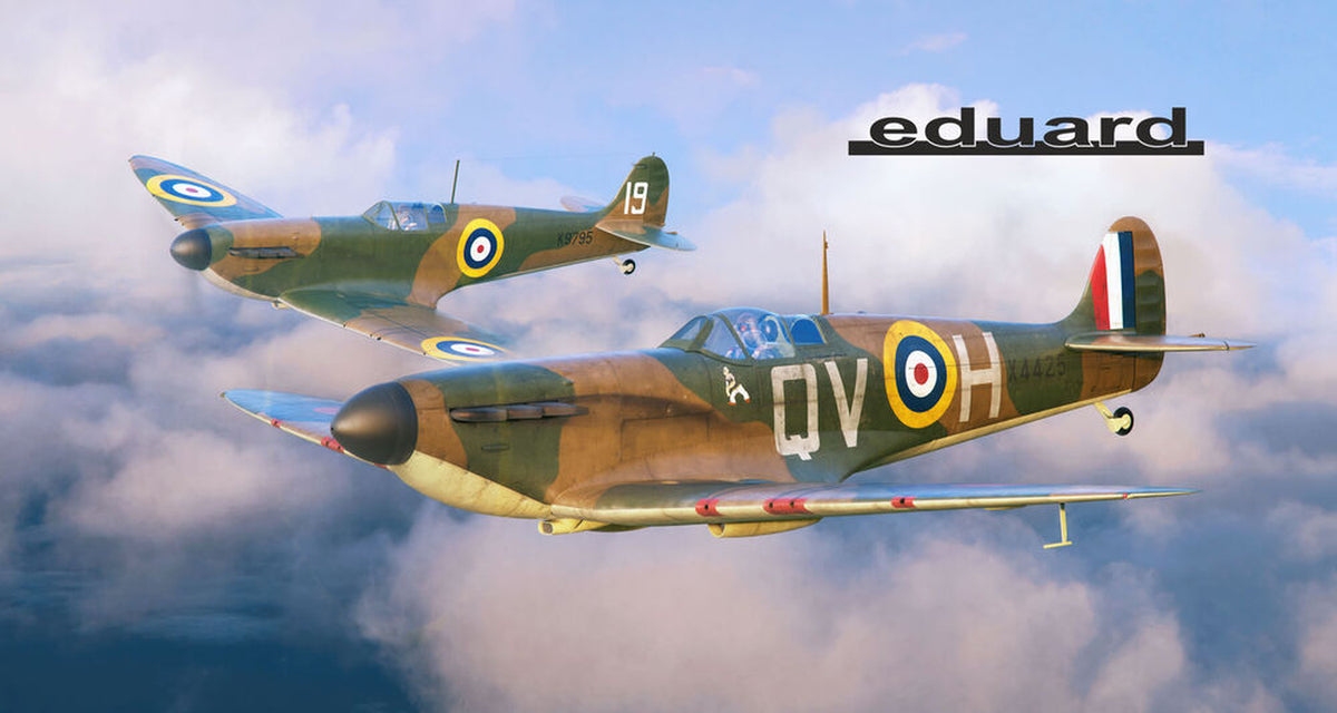 Eduard 2159 Spitfire Story: The Few Dual Combo 1:72 Model Kit