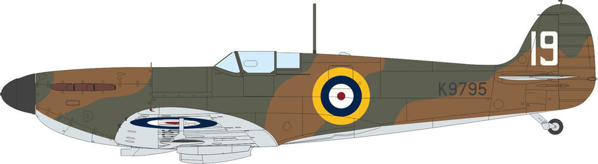 Eduard 2159 Spitfire Story: The Few Dual Combo 1:72 Model Kit