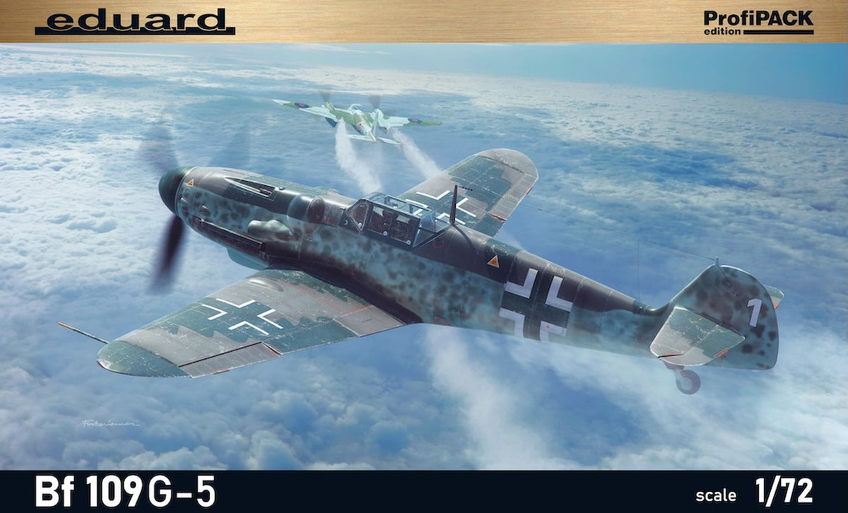 Eduard 70158 Messerschmitt Bf-109G-5 ProfiPACK 1:72 Model Kit