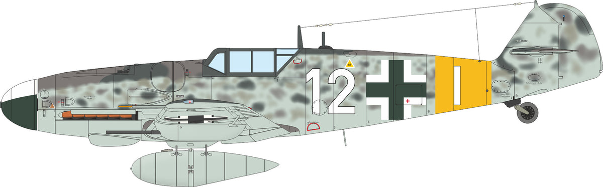 Eduard 70158 Messerschmitt Bf-109G-5 ProfiPACK 1:72 Model Kit