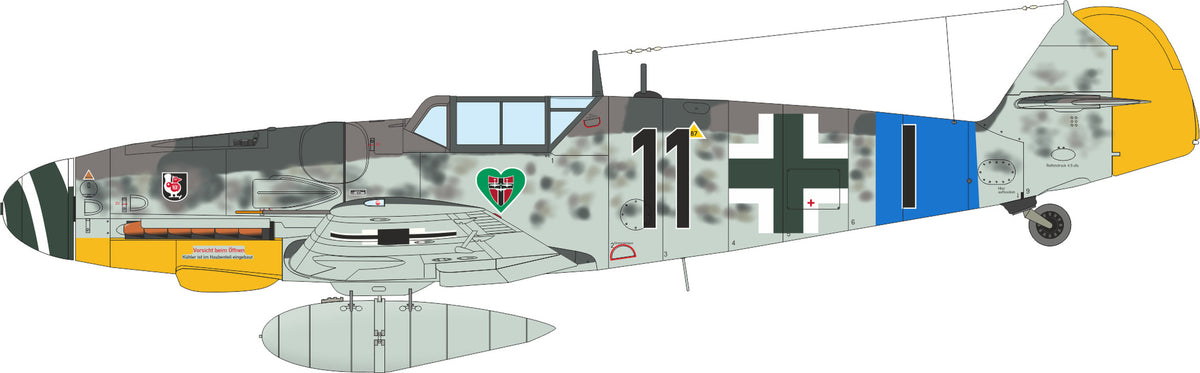 Eduard 70158 Messerschmitt Bf-109G-5 ProfiPACK 1:72 Model Kit