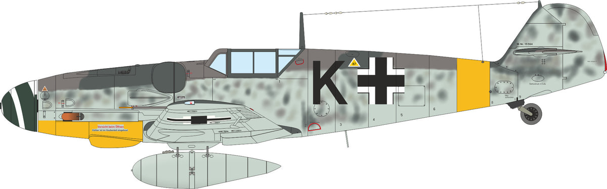 Eduard 70158 Messerschmitt Bf-109G-5 ProfiPACK 1:72 Model Kit