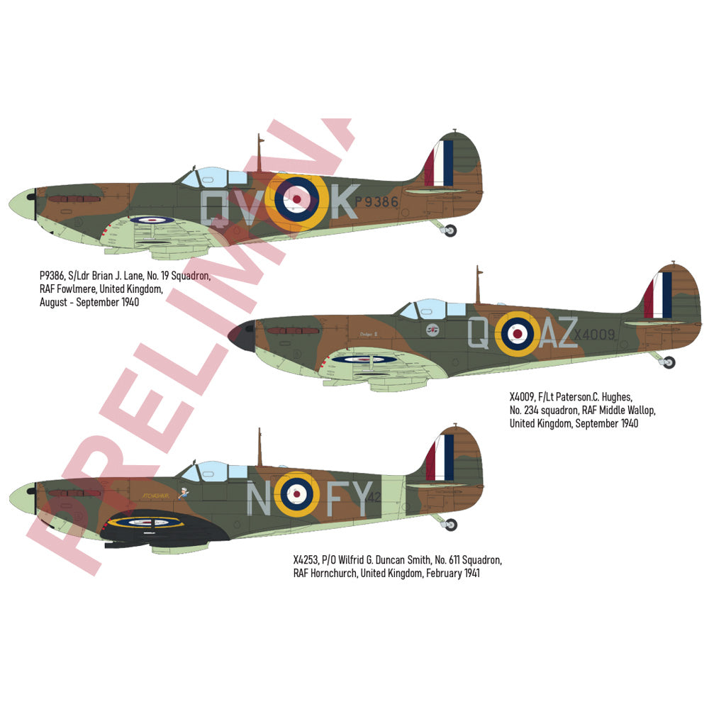 Eduard 70202 Spitfire Mk.Ia ProfiPACK Edition 1:72 Model Kit