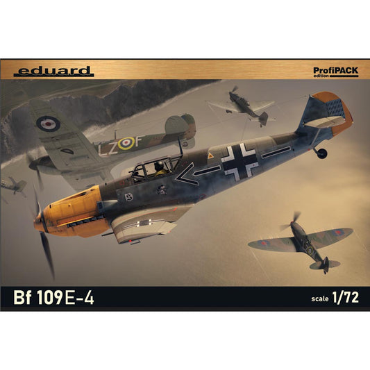 Eduard 7033 Messerschmitt Bf-109E-4 ProfiPACK 1:72 Plastic Model Kit