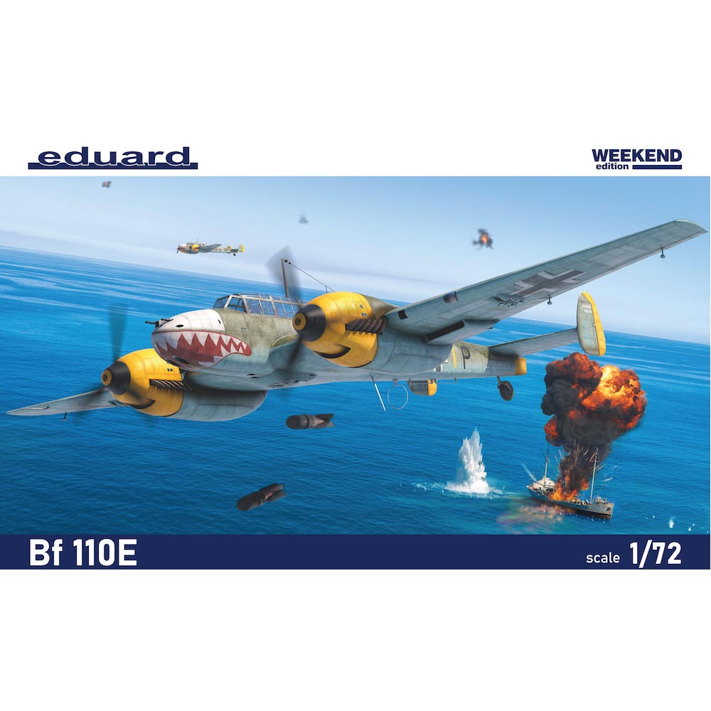 Eduard 7464 Messerschmitt Bf-110E Weekend Edition 1:72 Model Kit
