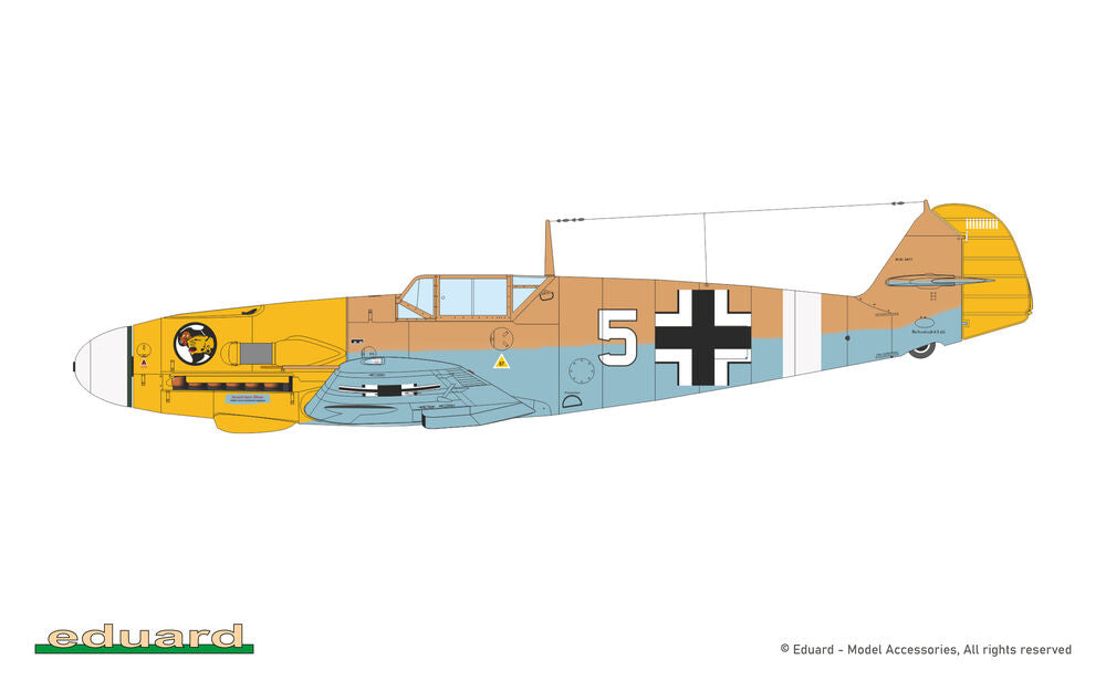 Eduard 7478 BF 109F-4 1:72 Model Kit
