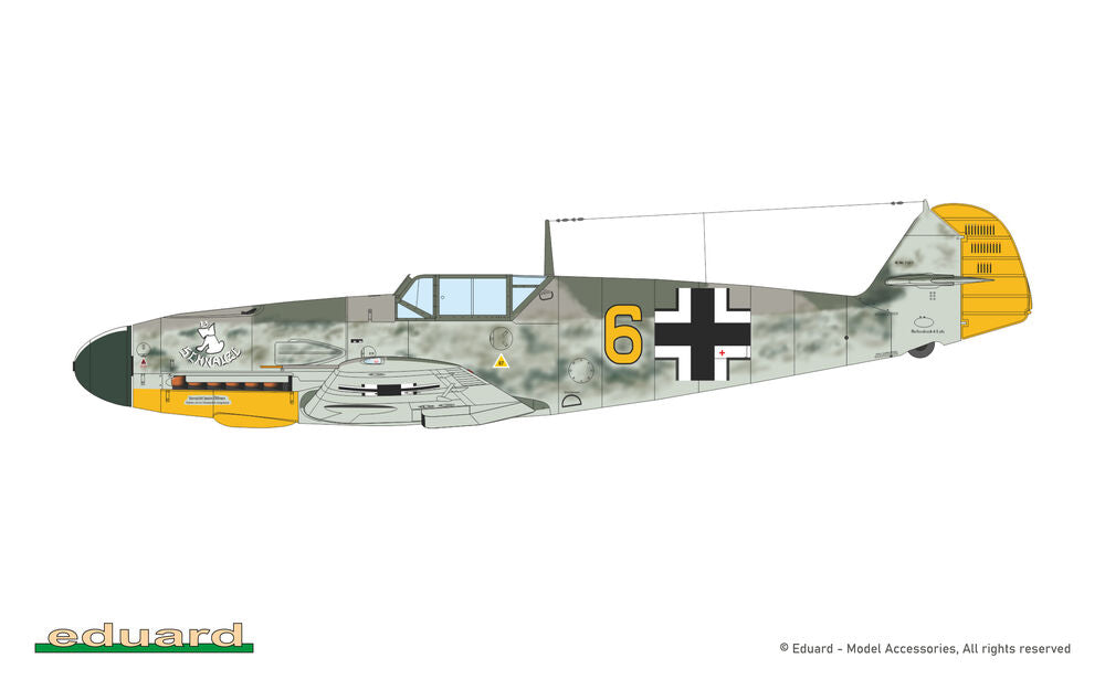 Eduard 7478 BF 109F-4 1:72 Model Kit