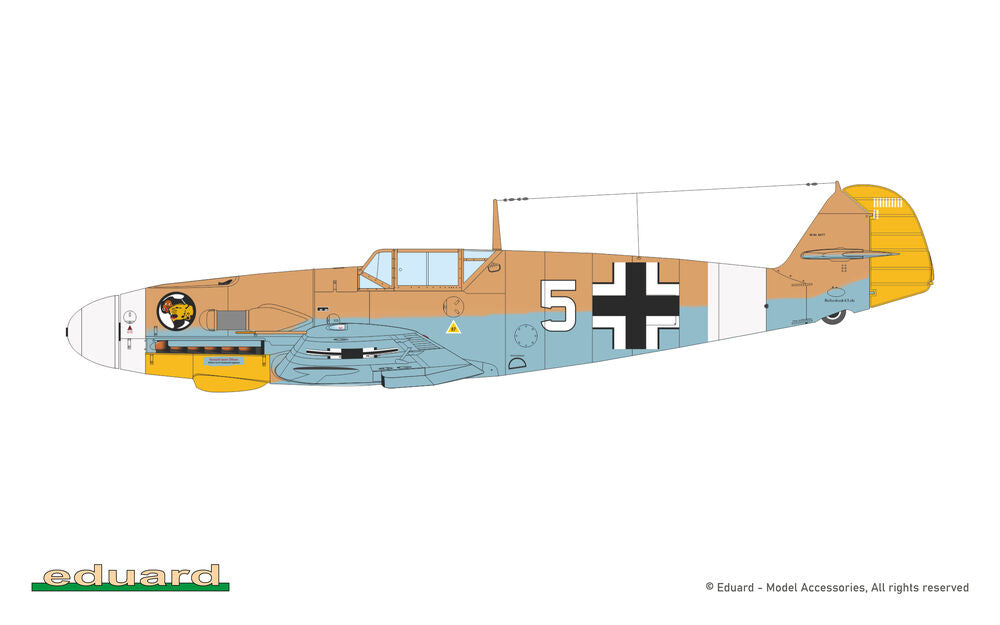 Eduard 7478 BF 109F-4 1:72 Model Kit