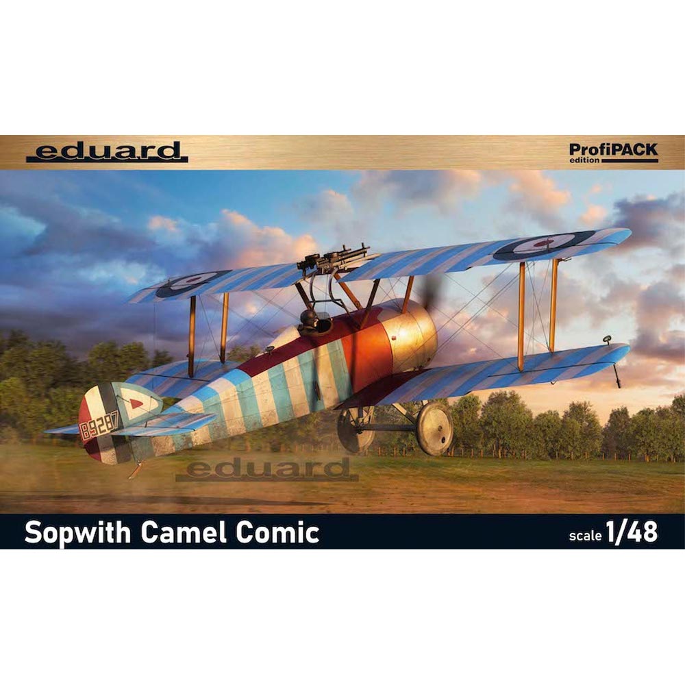 Eduard 82175 Sopwith Camel Comic ProfiPACK 1:48 Plastic Model Kit
