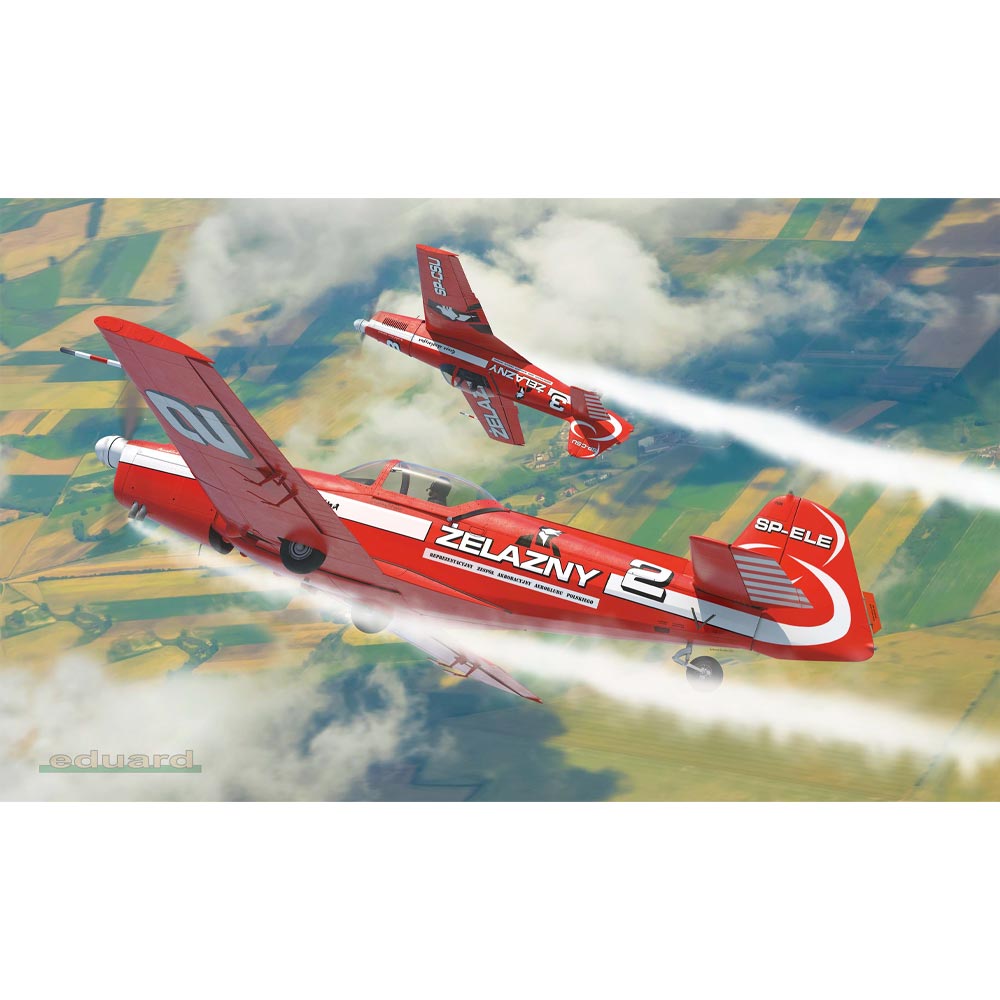 Eduard 82184 Zlin Z-526AFS Akrobat 1:48 Plane Plastic Model Kit