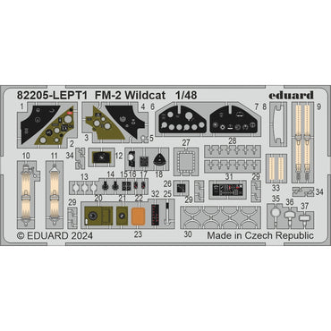 Eduard 82205 FM-2 Wildcat ProfiPACK 1:48 Model Kit