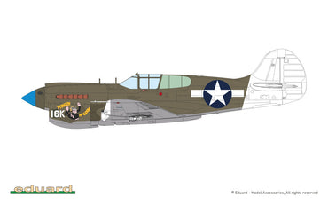 Eduard 82243 P-40K Short Tail 1:48 Model Kit