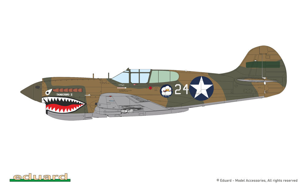 Eduard 82243 P-40K Short Tail 1:48 Model Kit