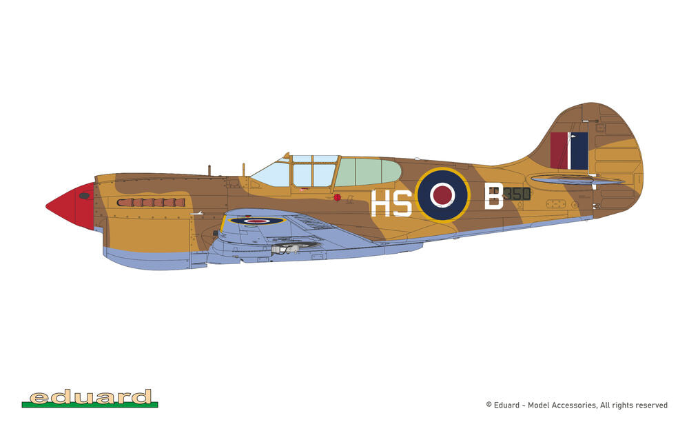 Eduard 82243 P-40K Short Tail 1:48 Model Kit