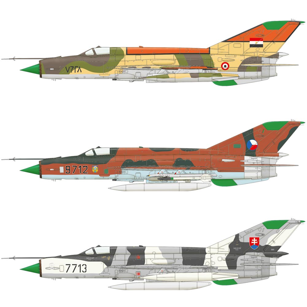 Eduard 8231 MiG-21MF ProfiPack 1:48 Plastic Model Aircraft Kit