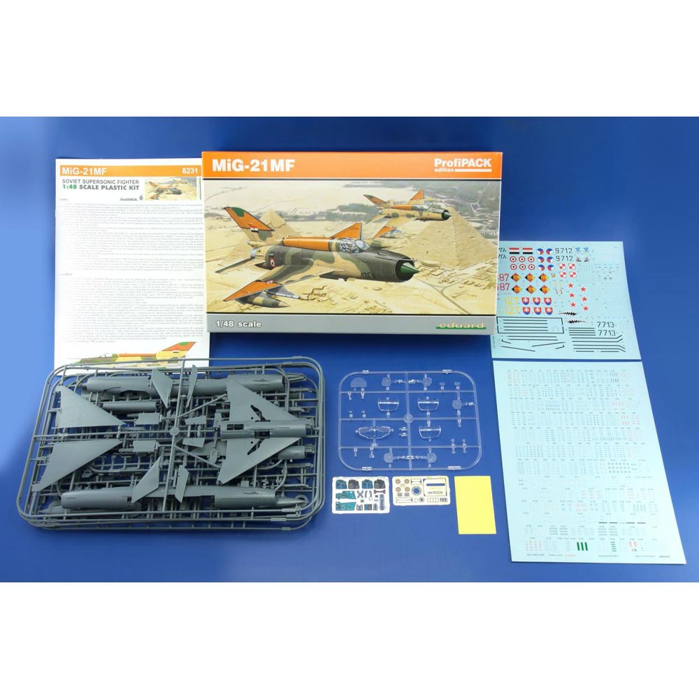Eduard 8231 MiG-21MF ProfiPack 1:48 Plastic Model Aircraft Kit
