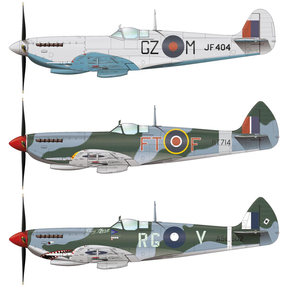 Eduard 8284 Supermarine Spitfire Mk.VIII ProfiPack 1:48 Plastic Model Kit