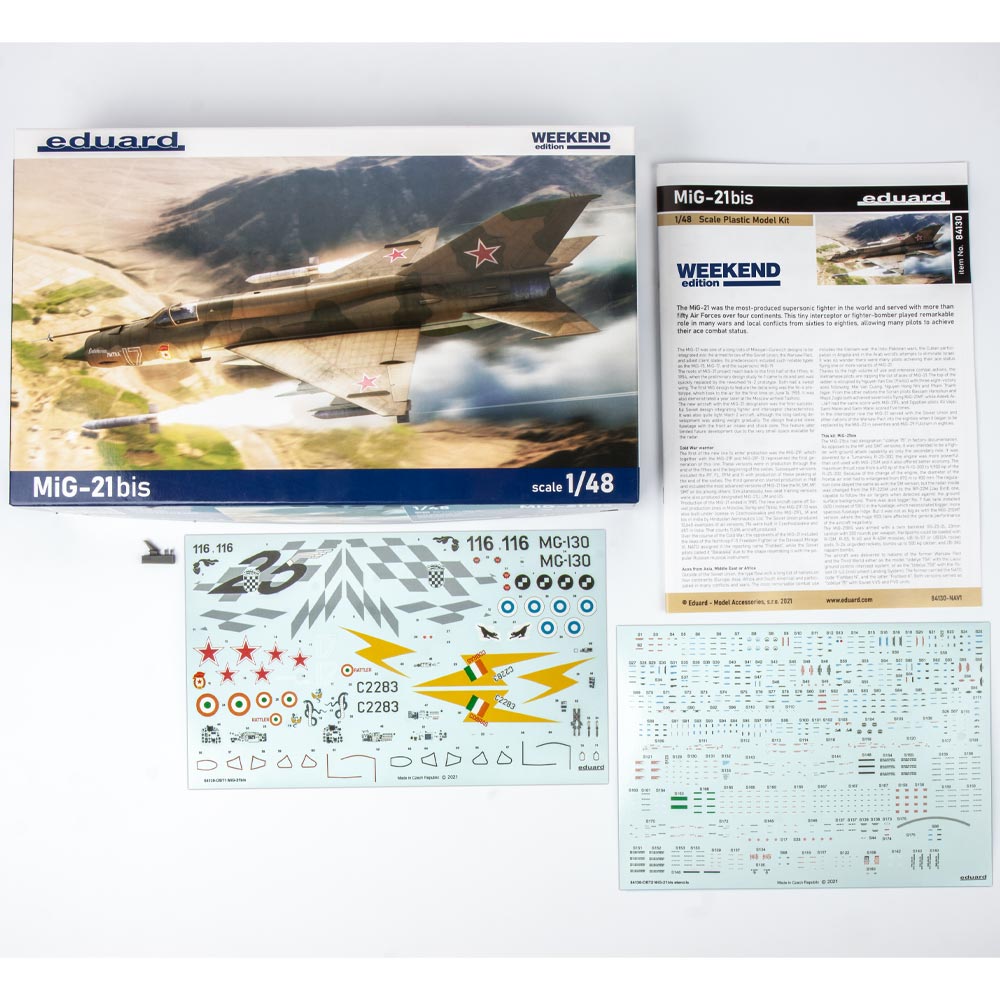 Eduard 84130 Mikoyan MiG-21bis Weekend Edition 1:48 Plastic Model Kit