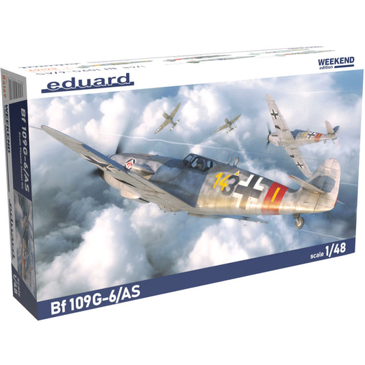 Eduard 84169 Messerschmitt Bf-109G-6/AS Weekend edition 1:48 Aircraft Model Kit