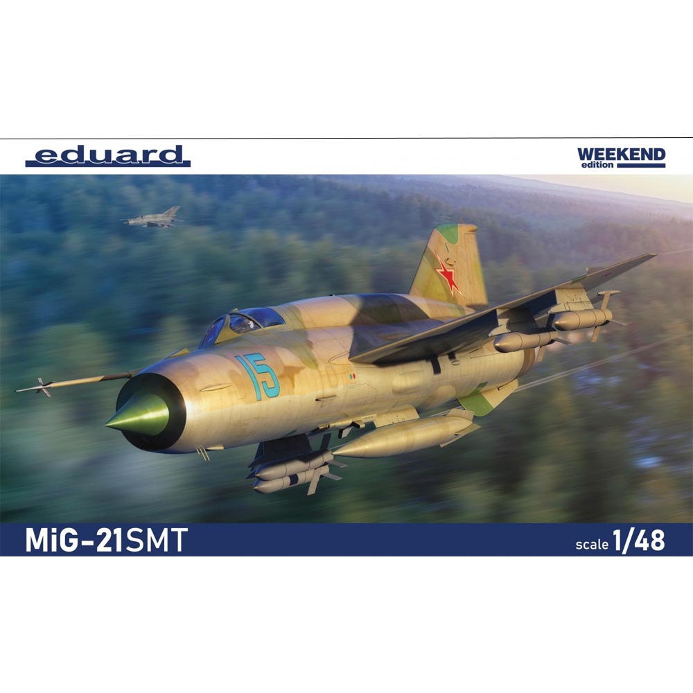 Eduard 84180 Mikoyan MiG-21SMT Weekend Edition 1:48 Plane Model Kit