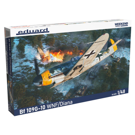 Eduard 84182 Bf 109G-10 WNF/Diana Weekend Edition 1:48 Plastic Model Kit