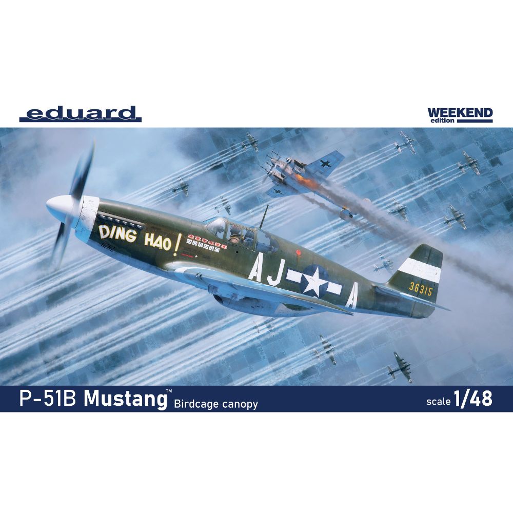 Eduard 84209 P-51B/C Mustang Birdcage Canopy 1:48 Model Kit