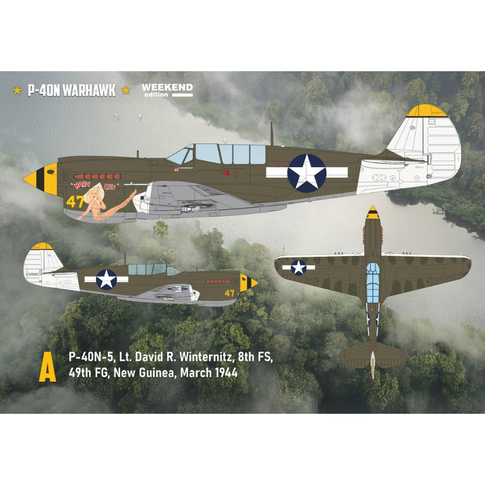 Eduard 84210 P-40N Warhawk Weekend Edition 1:48 Model Kit