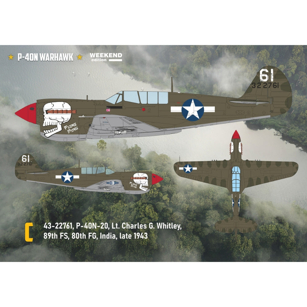 Eduard 84210 P-40N Warhawk Weekend Edition 1:48 Model Kit