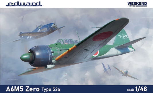 Eduard 84216 Mitsubishi A6M5 Zero Type 52a Weekend 1:48 Model Kit