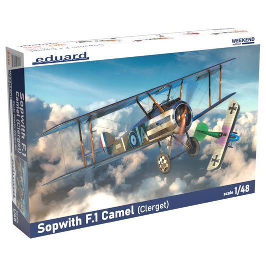 Eduard Sopwith F.1 Camel (Clerget) Weekend Edition 1:48 Model Kit 8486